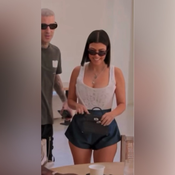 Zara Satin High Waist Shorts Black Size M NWOT - Picture 2 of 6